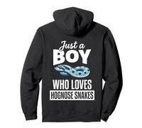 Just A Boy Who Loves Hognose Snakes Pet Reptile Pullover Hoodie