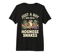Just A Boy Who Loves Hognose Snakes Premium T-Shirt