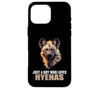 Just a Boy who loves Hyenas. Hyenas Hyena Case for iPhone 16 Pro Max
