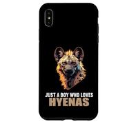 Just a Boy who loves Hyenas. Hyenas Hyena Case for iPhone XS Max