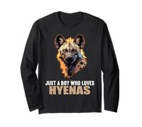 Just a Boy who loves Hyenas. Hyenas Hyena Long Sleeve T-Shirt