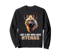 Just a Boy who loves Hyenas. Hyenas Hyena Sweatshirt