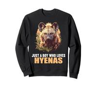 Just a Boy who loves Hyenas. Hyenas Hyena Sweatshirt