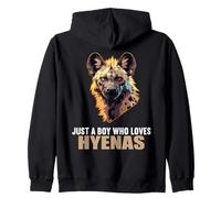 Just a Boy who loves Hyenas. Hyenas Hyena Zip Hoodie