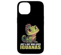 Just a Boy who loves Iguanas. guanas Iguana Case for iPhone 14