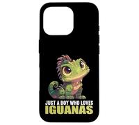 Just a Boy who loves Iguanas. guanas Iguana Case for iPhone 16 Pro