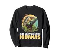 Just a Boy who loves Iguanas. guanas Iguana Sweatshirt