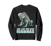 Just a Boy who loves Iguanas. guanas Iguana Sweatshirt