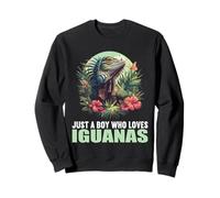 Just a Boy who loves Iguanas. guanas Iguana Sweatshirt