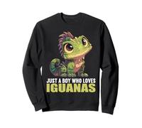 Just a Boy who loves Iguanas. guanas Iguana Sweatshirt
