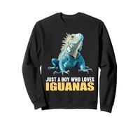 Just a Boy who loves Iguanas. guanas Iguana Sweatshirt