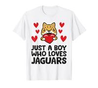 Just A Boy Who Loves Jaguars T-Shirt