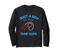 Just a boy who Loves Jumping Rope Long Sleeve T-Shirt