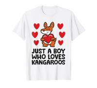 Just A Boy Who Loves Kangaroos T-Shirt