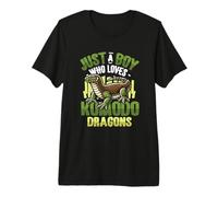 Just A Boy Who Loves Komodo Dragons Premium T-Shirt
