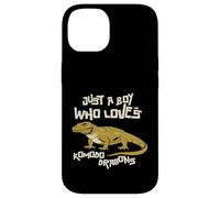 Just A Boy Who Loves Komodo Dragons Reptile Animals Gift Case for iPhone 14