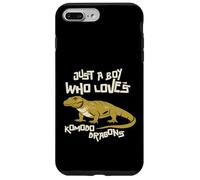 Just A Boy Who Loves Komodo Dragons Reptile Animals Gift Case for iPhone 7 Plus/8 Plus