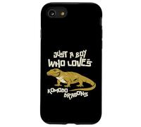 Just A Boy Who Loves Komodo Dragons Reptile Animals Gift Case for iPhone SE (2020) / 7 / 8