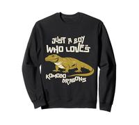 Just A Boy Who Loves Komodo Dragons Reptile Animals Gift Sweatshirt