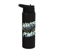 Just A Boy Who Loves Loves Praying Mantises Stainless Steel Insulated Water Bottle