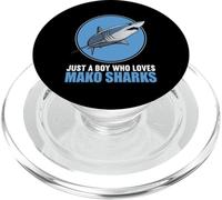 Just a Boy who loves Mako Sharks Mako Shark PopSockets PopGrip for MagSafe