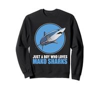Just a Boy who loves Mako Sharks Mako Shark Sweatshirt