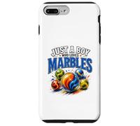 Just A Boy Who Loves Marbles Funny Marble Player Design Case for iPhone 7 Plus/8 Plus