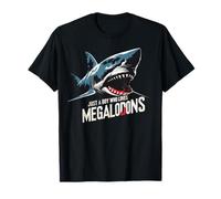 Just A Boy Who Loves Megalodons Megalodon Shark Top T-Shirt