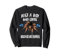 Just A Boy Who Loves Mexican Red Knee Tarantulas Sweatshirt