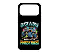 Just A Boy Who Loves Monster Trucks Classic Big Cab Lights Case for iPhone 17 Pro Max