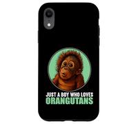 Just a Boy who loves Orangutans Orangutan Case for iPhone XR