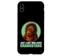Just a Boy who loves Orangutans Orangutan Case for iPhone XS Max