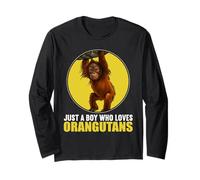 Just a Boy who Loves Orangutans Orangutan Long Sleeve T-Shirt