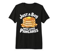 Just a Boy Who Loves Pancakes Premium T-Shirt