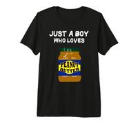 Just a Boy who Loves Peanut Butter Premium T-Shirt