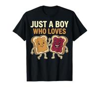 Just A Boy Who Loves Peanut Butter T-Shirt