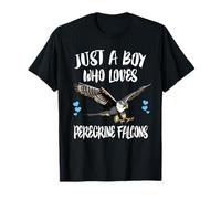 Just A Boy Who Loves Peregrine Falcons Birds T-Shirt