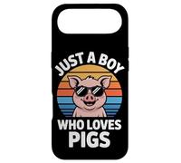 Just A Boy Who Loves Pigs Animal Humor Case for iPhone Air