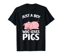 Just A Boy Who Loves Pigs T-Shirt