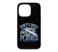 Just A Boy Who Loves Planes Case for iPhone 13 Pro