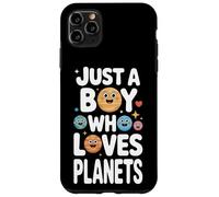 Just A Boy Who Loves Planets Astronomy Space Learning Case for iPhone 11 Pro Max
