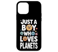 Just A Boy Who Loves Planets Astronomy Space Learning Case for iPhone 12 mini