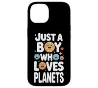 Just A Boy Who Loves Planets Astronomy Space Learning Case for iPhone 14
