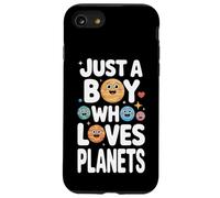 Just A Boy Who Loves Planets Astronomy Space Learning Case for iPhone SE (2020) / 7/8