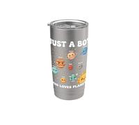 Just A Boy Who Loves Planets Solar System Astronomy Space Stainless Steel Insulated Tumbler