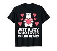Just A Boy Who Loves Polar Bears T-Shirt