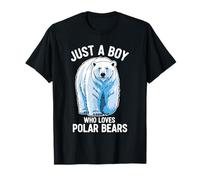 Just a Boy Who Loves Polar Bears T-Shirt