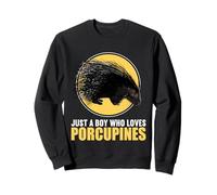 Just a Boy who loves Porcupines Porcupine Sweatshirt