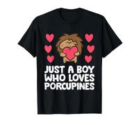 Just A Boy Who Loves Porcupines T-Shirt