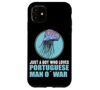 Just a Boy who loves Portuguese Man o' war Case for iPhone 11